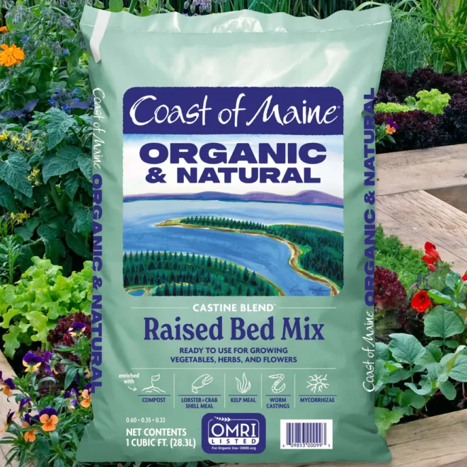 Coast of Maine Castine Blend Raised Bed Gardening Soil Mix