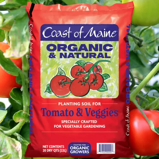 Coast of Maine Organic & Natural Planting Soil for Tomatoes & Vegetable