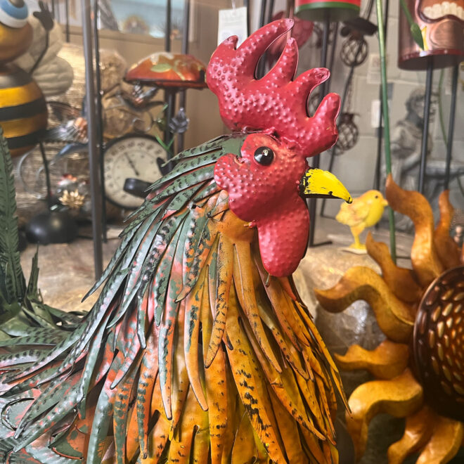 Yard Decor Rooster